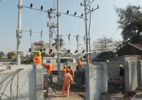 Trạm biến áp đặt trên nền - Điện Phương Đông - Công Ty TNHH Xây Dựng Điện Thương Mại Phương Đông